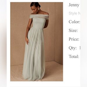 bhldn bridesmaid dress
